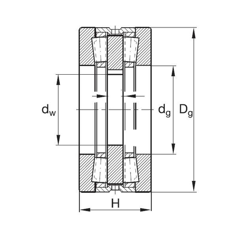 Vòng Bi tỳ côn SKF