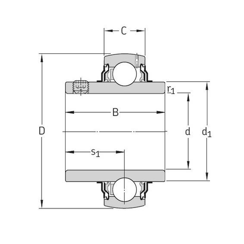 Vòng Bi lắp trong gối đỡ SKF