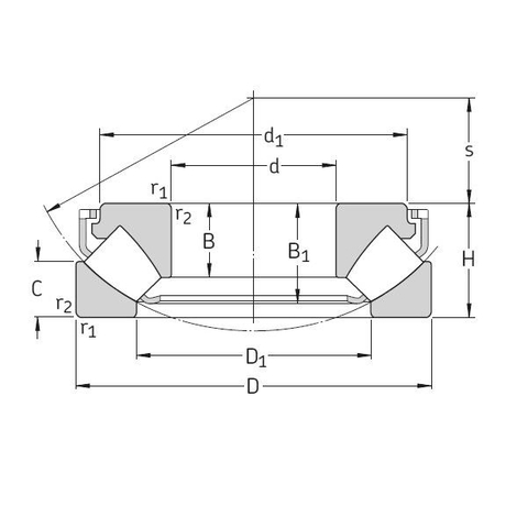 Vòng Bi tỳ tang trống SKF