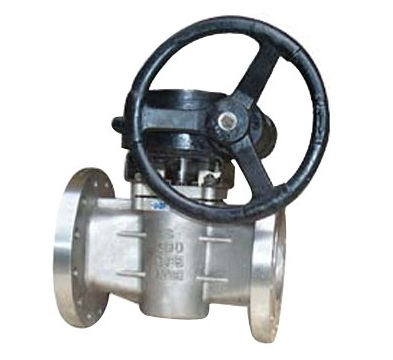 Van nút tay quay mặt bích
