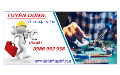 TUYỂN DỤNG NHÂN VIÊN KỸ THUẬT