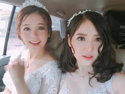Lộ diện nhan sắc cô dâu và phù dâu xinh nhất mạng xã hội mấy ngày qua