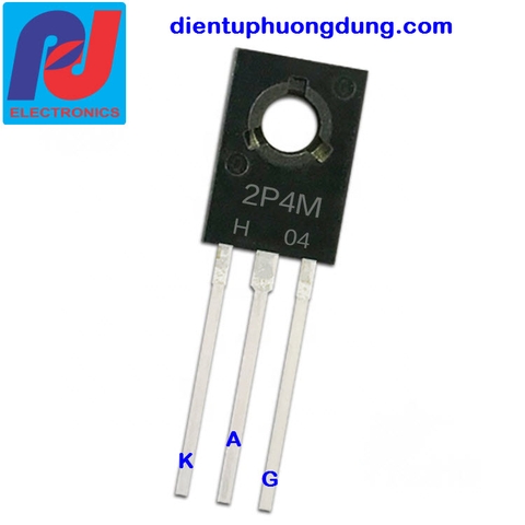 Thyristor 2P4M Thyristor SCR TO126 2A 400V