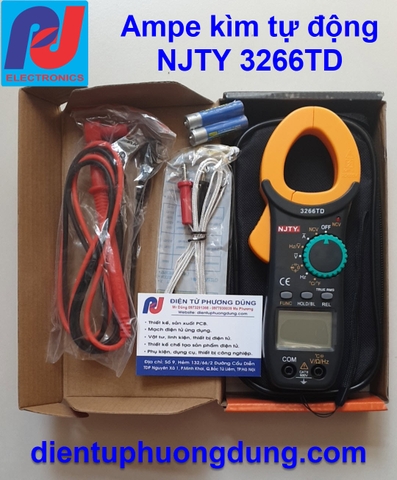 Ampe kìm NJTY 3266TD tự động