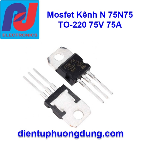 Mosfet N 75N75 TO-220 75V 75A