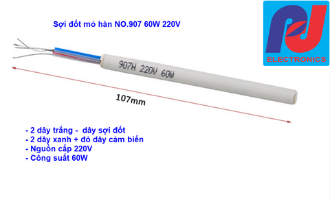 Sợi đốt mỏ hàn No.907 60W 220V