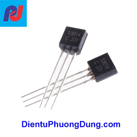 Transistor SS9014 TO92PNP 0.1A 45V