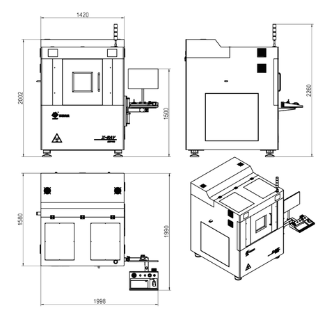 AX9100 Hệ thống kiểm tra Xray