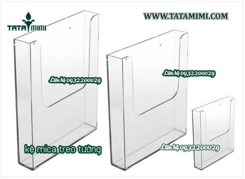 Các mẫu kệ treo tường mica