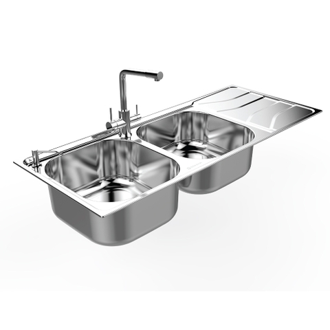 Chậu rửa bát inox Sơn Hà S100