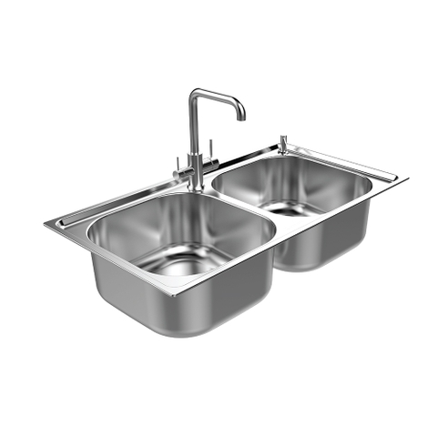 Chậu rửa bát inox Sơn Hà S76