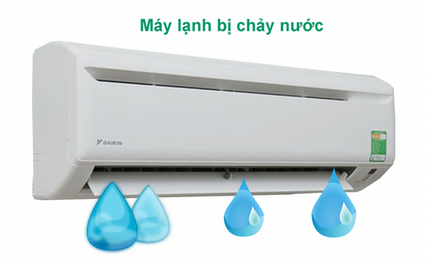 Cục nóng điều hòa bị rò nước nguyên nhân tại sao?