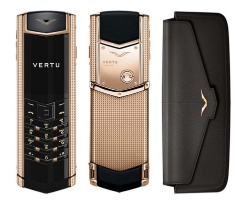 Vertu Signature S Clous de Paris Stainless