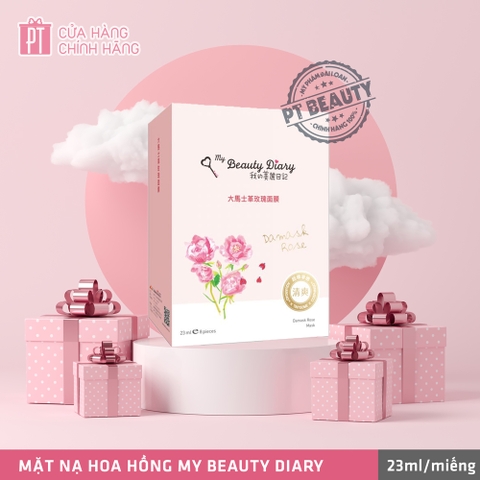 Mặt Nạ My Beauty Diary Hoa Hồng - Damask Rose Mask 8pcs