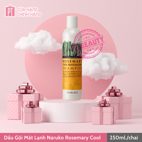 Dầu Gội Mát Lạnh Naruko Rosemary Cool Revitalizing Shampoo 250ml
