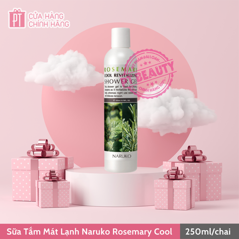 Sữa Tắm Mát Lạnh Naruko Rosemary Cool Revitalizing Shower Gel 250ml