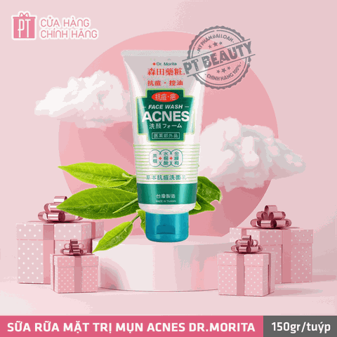 Sữa Rửa Mặt Tràm Trà Dr. Morita Tea Tree Oil Control Anti Acne Face Wash