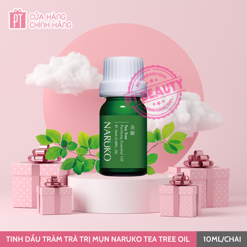 Tinh Dầu Tràm Trà Trị Mụn Naruko Tea Tree Oil Purifying Essential Oil 10ml