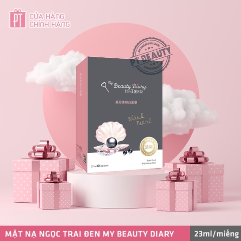 Mặt Nạ My Beauty Diary Ngọc Trai Đen - Black Pearl Mask 8pcs