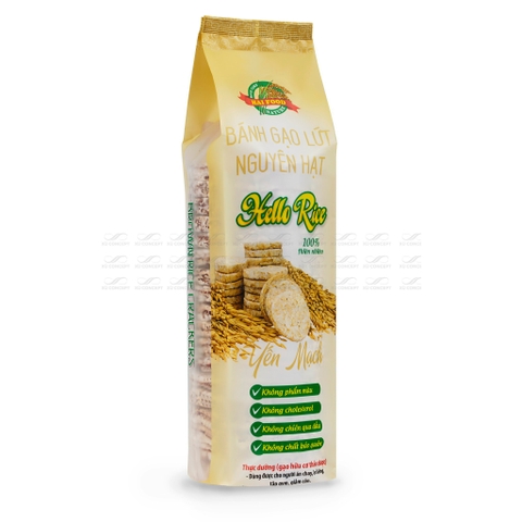 Bánh Gạo Lứt Yến Mạch 180g