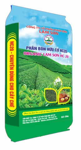 Phân bón hữu cơ Lam Sơn - HC20 chuyên cho chè