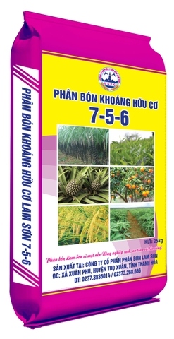 Khoáng hữu cơ Lam Sơn 7-5-6