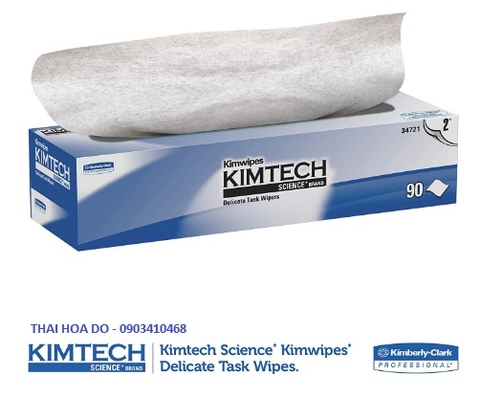 KIMTECH Kimwipes Science Delicate Task 34721 (giấy lau phòng sạch 2 lớp)