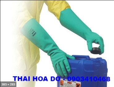 KLEENGUARD G80 Nitrile Gauntlet 25622 (găng tay Nitrile chống hóa chất chống ăn mòn cổ dài)