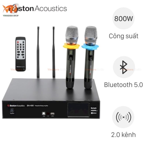 AMPLY BOSTON BA400, 400W, BLUETOOTH 5.0