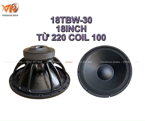 Loa bass 5 tấc, 50cm từ 220 coil 100 18TBW-30