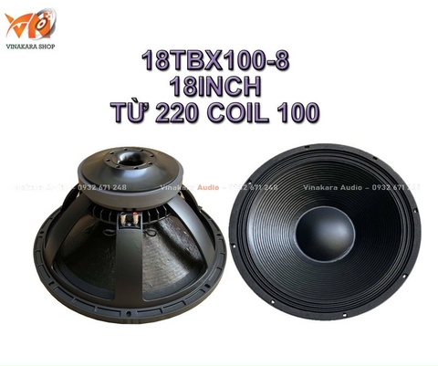 Loa bass 5 tấc, 50cm từ 220 coil 100 18TBX100-8