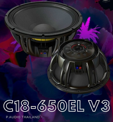 Loa Bass P.audio C18-650EL V3, bass 50 5 tấc Thái Lan hàng chính hãng