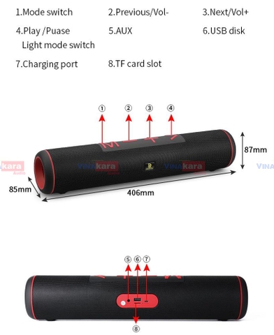 Loa Bluetooth ROMIS RM S8200