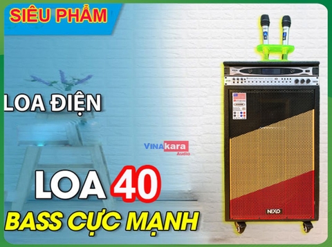 Combo Loa kéo điện NEXXO 555-PRO (Bass 4 tấc )