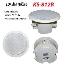 Loa thông báo âm trần âm tường KS-812B