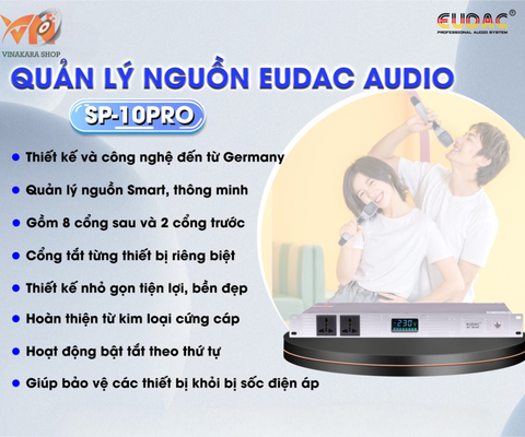 Quản lý nguồn EUDAC Audio SP-10PRO