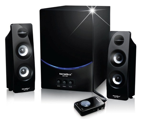 Loa SoundMax AW100/2.1 (Đen)