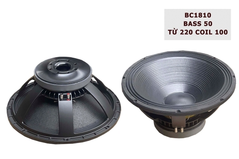 Củ loa bass rời bass 50 5 tấc từ 220 coil 100, BC1810