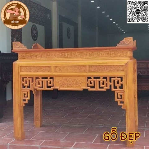 Bàn Thờ Gỗ Mít  BT08