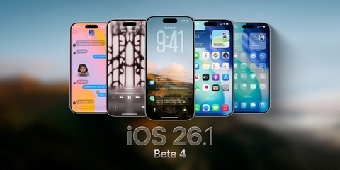 Apple phát hành iOS 26.1 beta 4 với một vài tinh chỉnh nhỏ, cải thiện hiệu năng