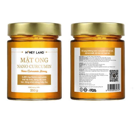 MẬT ONG NANO CURCUMIN 250G