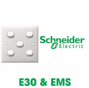 Bảng giá đại lý cấp 1 công tắc ổ cắm Schneider dòng E30 & EMS tại Tphcm chiết khấu cao