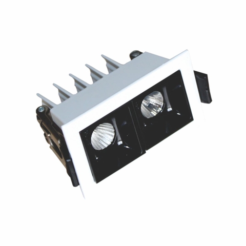 Đèn Led âm trần chiếu sâu mini đôi hộp Duhal 6W DFA0032
