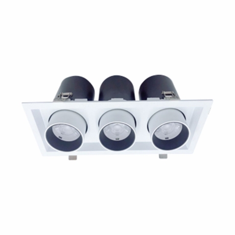 Đèn Led downlight chiếu điểm ba Duhal 3x15W DFC3151