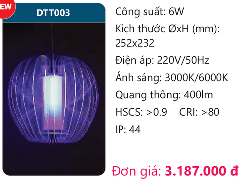 Đèn Led treo thả trần nhà DTT003