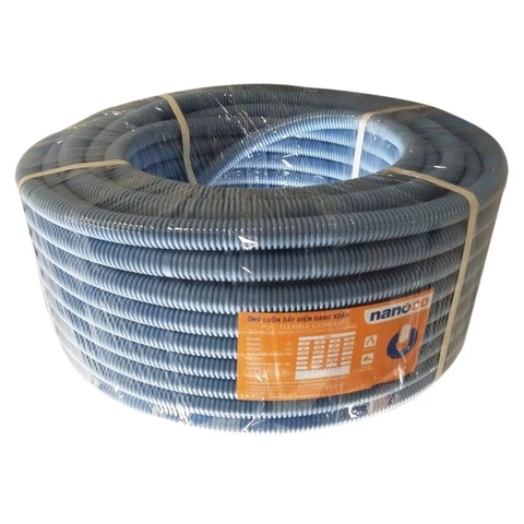 Ống luồn PVC dạng xoắn Ø20mm FRG20G Nanoco