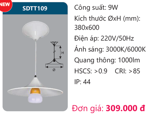 Đèn Led treo thả trần nhà SDTT109