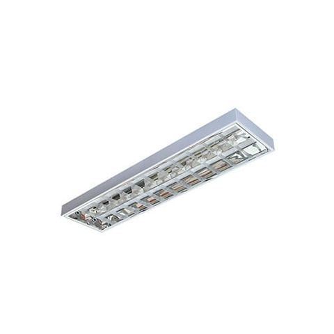 Máng đèn phản quang lắp nổi âm trần Duhal 2x28W TDA 228