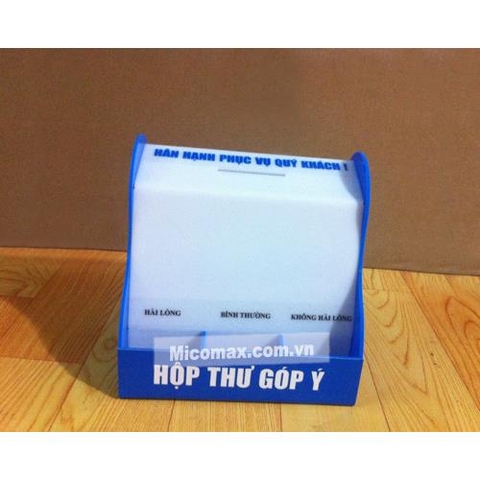 Hòm thư góp ý bằng mica HM-098