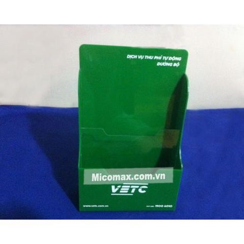 Kệ tờ rơi mica 2 ngăn KTR- 2611